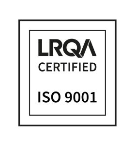 LRQA certified ISO 9001